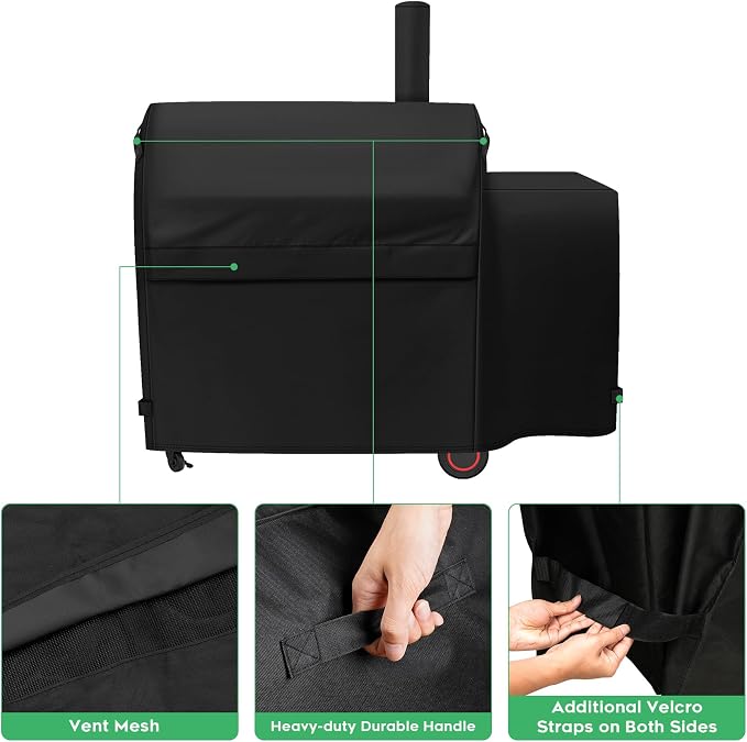 Heavy-Duty 600D Grill Cover fit - Image 3