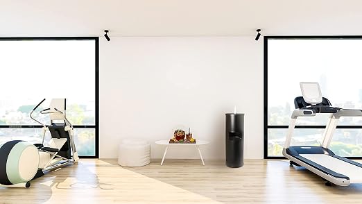 Black Stainless Steel Floor Stand Wipe Dispenser - Image 3
