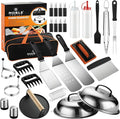 38PCS Griddle Accessories Kit, Professional Grill Tools Set by NNOBLEFAMILY