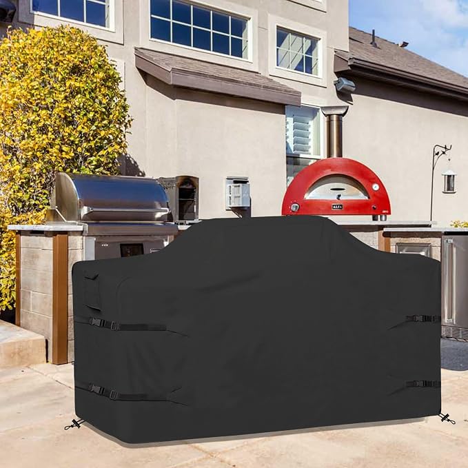 98 Inch Island Grill Cover Kitchen Extra Large Grill Cover Heavy Duty - Image 7