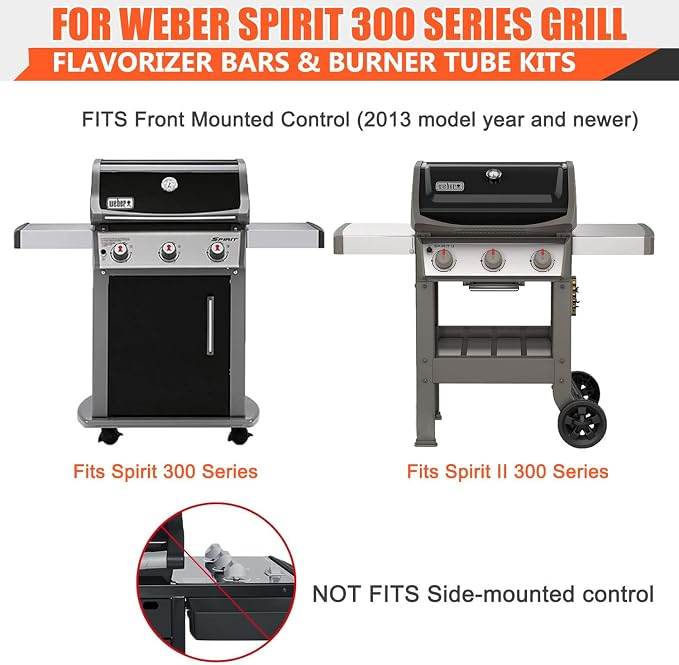Spirit Grill Replacement Parts for Weber Spirit, 17.5" Grill Grates 15.3" - Image 6