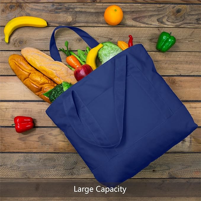TOPDesign 1-Pack Canvas Tote Bag - Image 4