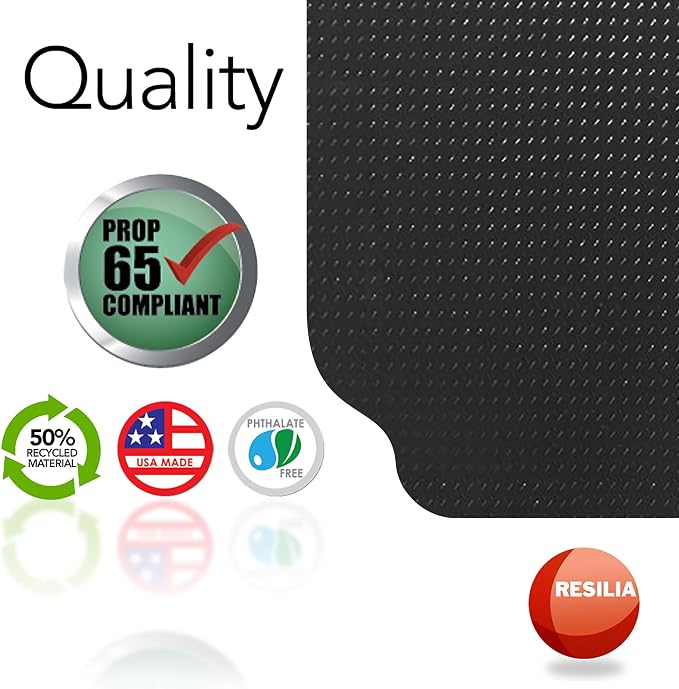 RESILIA Large Under Grill Mat – Heavy Duty, Reusable Outdoor Floor Protector - Image 7