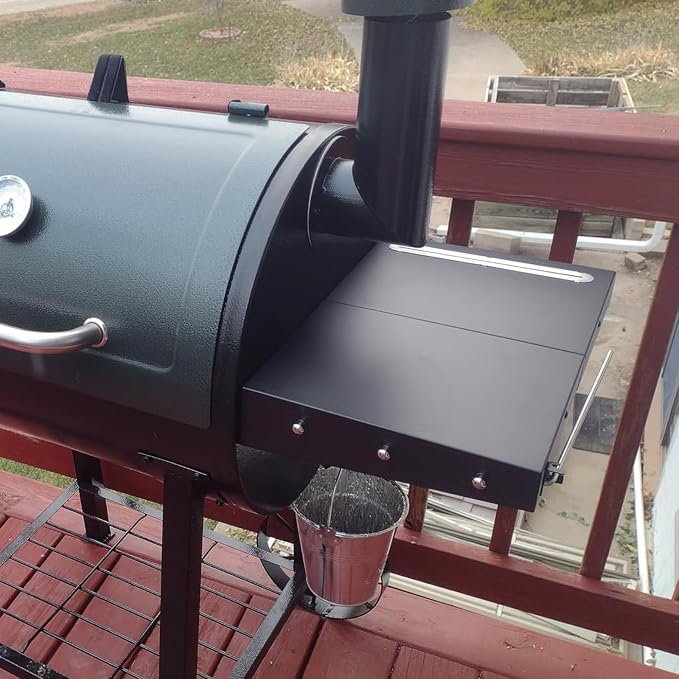 Utheer Grill Side Shelf for Pit boss 700 820 Series Pellet Grill, Heavy Duty - Image 2