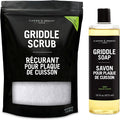 CARON & DOUCET - 100% Plant-Based Griddle Cleaning Soap and Salt Scrub Set: Best by CaronDoucet