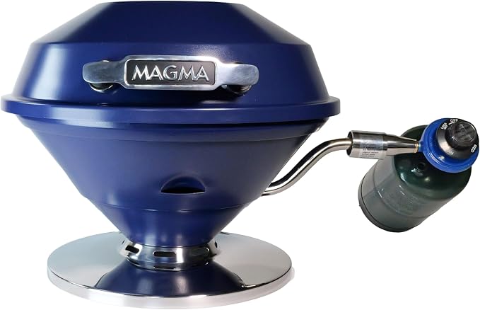 Magma C10-105-MB Midnight Blue Beach Fire Gas Grill | Portable Gas BBQ | by MagmaProducts