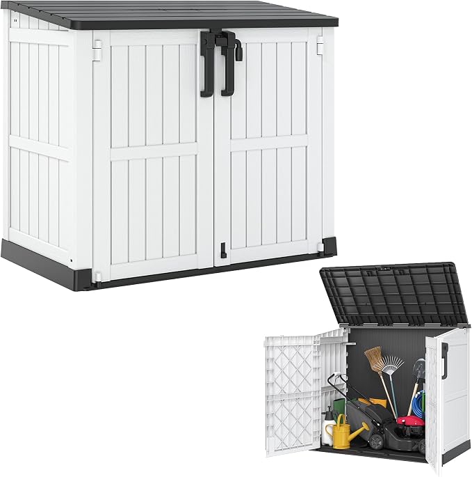 Horizontal Resin Storage Shed 36 Cu Ft by Unknown