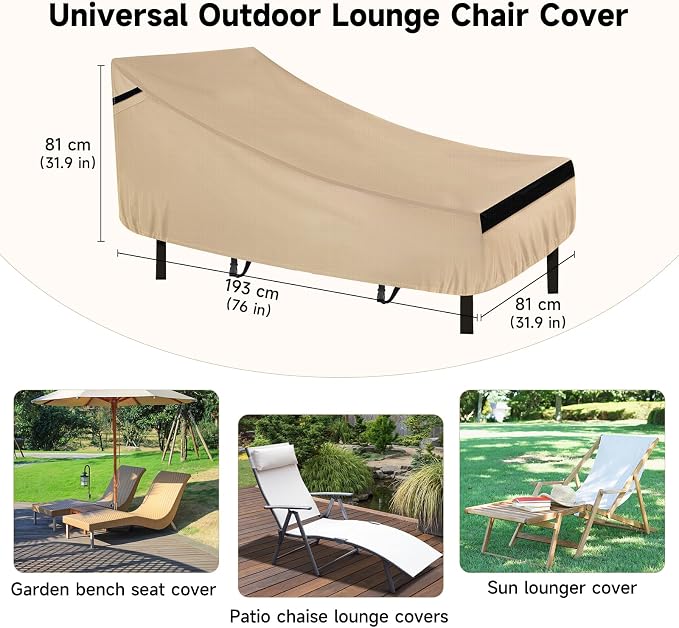 NEVERLAND Chaise Lounge Cover 2 Pack - Image 2
