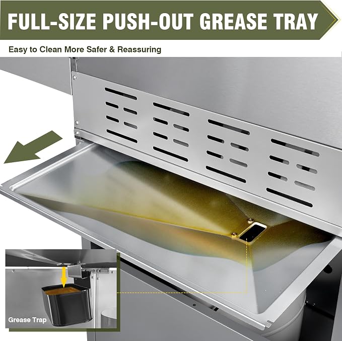 Bestfire 68, 000 BTU 5 Burner Propane Gas Grill - Image 6