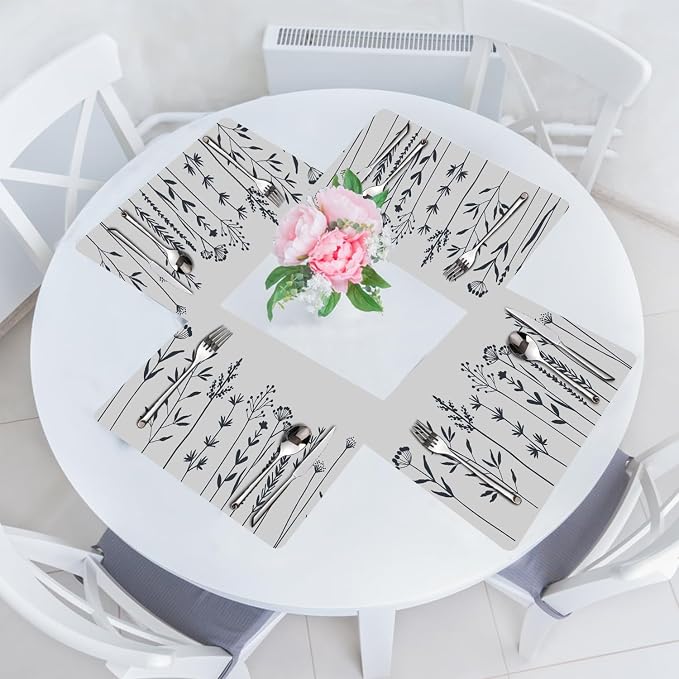 Flower Placemats Set of 4 - Image 7