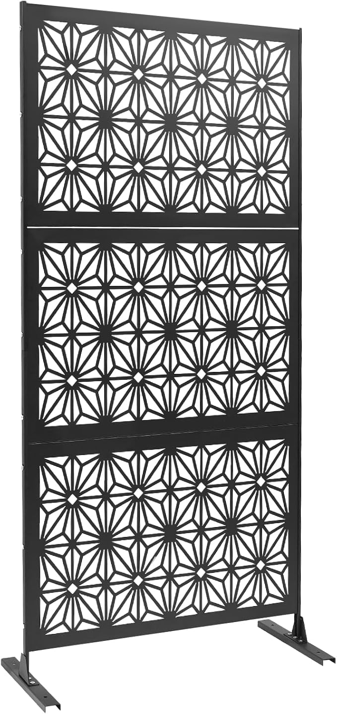75" H×35" W Decorative Outdoor Privacy Screen - Image 8
