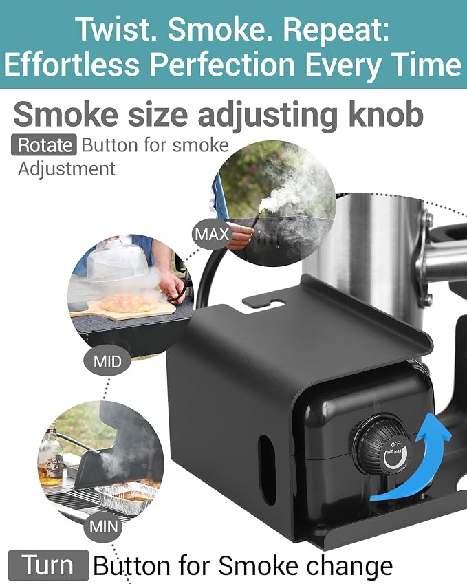 Cold Smoke Generator for BBQ Grills, Hot/Cold Smoker for Cheese, Meat & Fish - Image 7