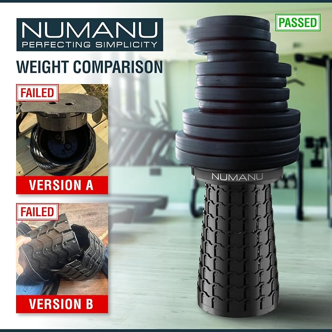 NUMANU 2025 Upgraded XXL Collapsible Stool 19.7", 1000lbs Max Weight, Wider & - Image 5