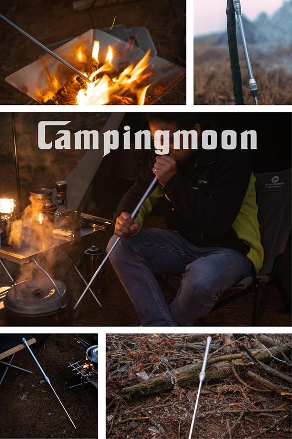 CAMPINGMOON Fire Blowing Stick Split Type Compact Fire Starter MS-43 - Image 6