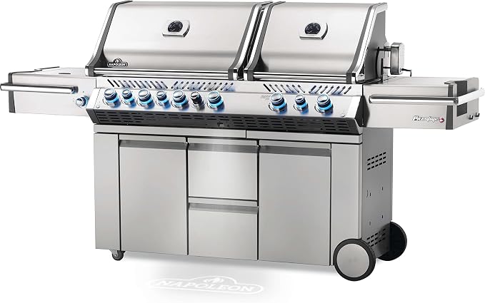 Napoleon PRO825RSBINSS-3 Prestige PRO 825 RSBI Natural Gas Grill, sq.in. + - Image 3