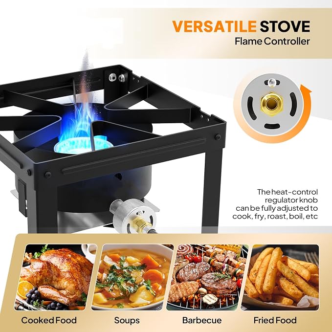 Bonnlo Single Burner Propane Stove - Image 3