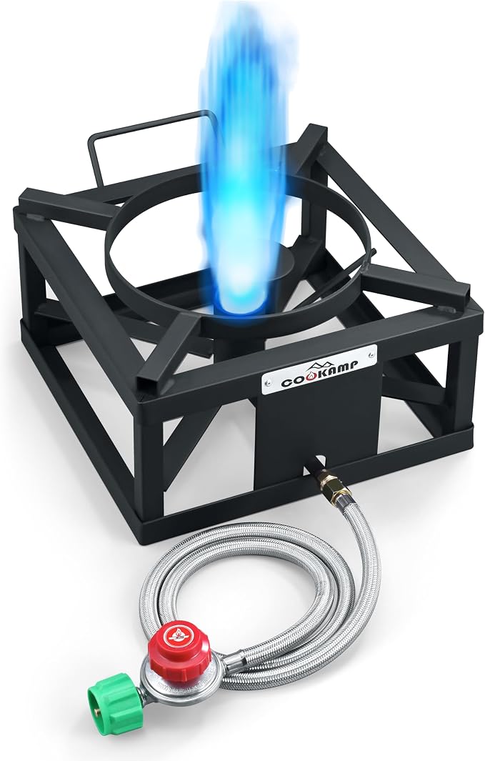 High-Pressure Single Burner Propane Stove by COOKAMP