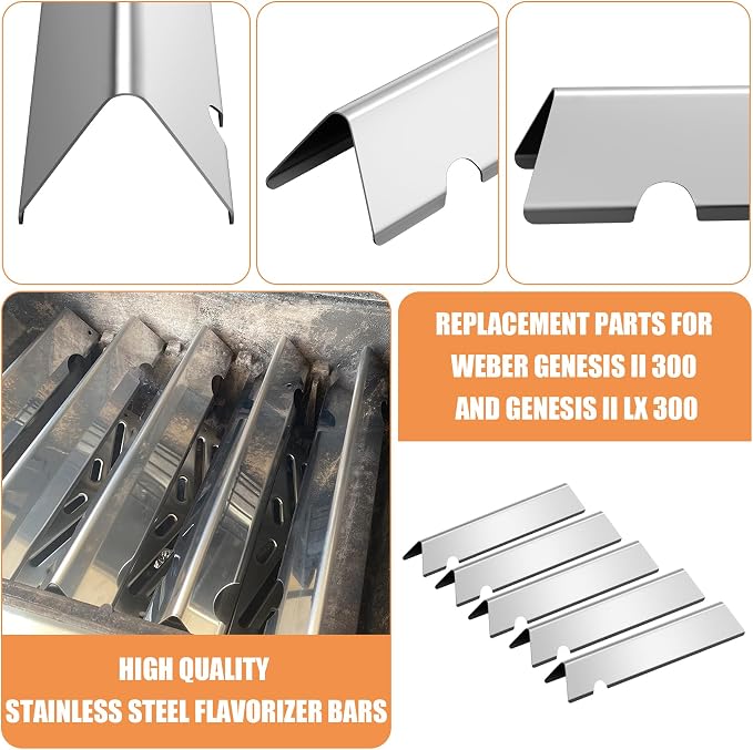 Grill Replacement Parts for Weber Genesis II 300, Genesis II LX 300, Genesis II - Image 6