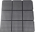 Interlocking Rubber Mats for Floor Anti Fatigue Kitchen Mats 9 Pack 11.8" x by Crablux