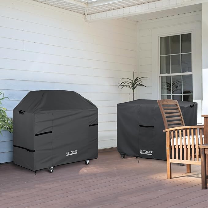 ULTCOVER Waterproof Grill Cover 58 inch, Heavy Duty BBQ Cover - Image 7