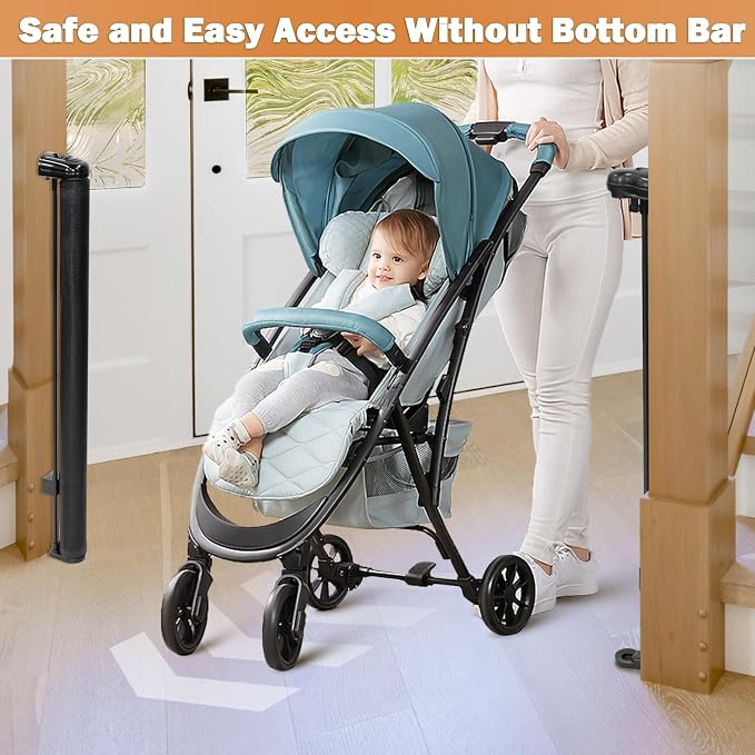 Retractable Baby Gates Dog Gate - Image 2