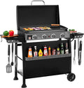 Royal Gourmet PD4001 4 Burner Propane Gas Griddle by RoyalGourmetCorp