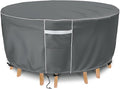Gasadar Round Outdoor Furniture Cover Waterproof, Round Patio Furniture Covers by Gasadar