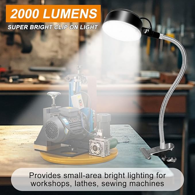 Clamp Light, LED Work Light - Image 3