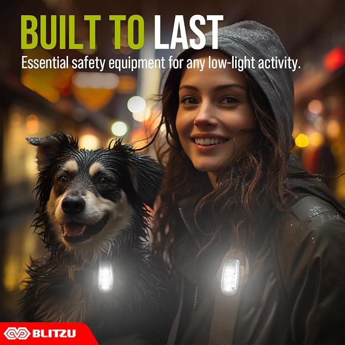 4 Pack LED Safety Light, Clip on Reflective Gear Lights - Image 5