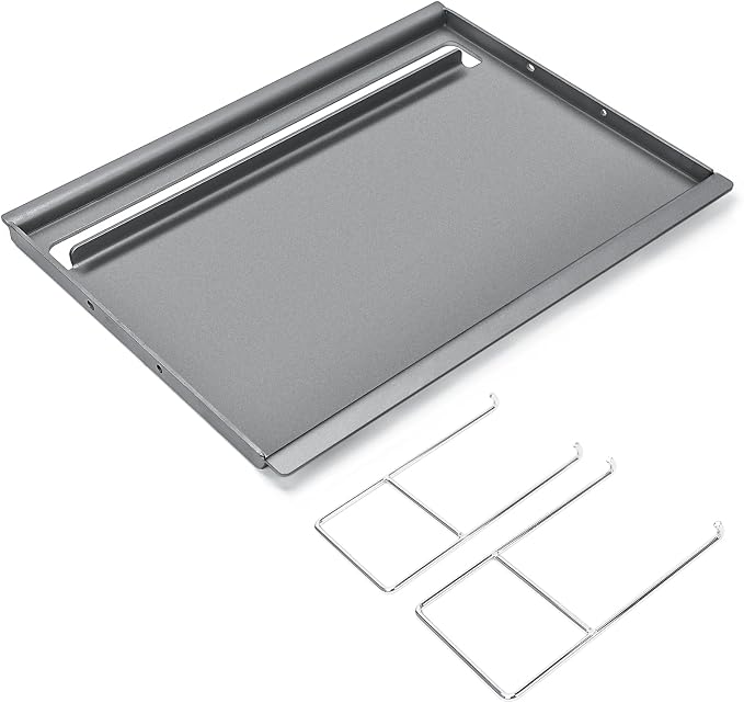 Hisencn 25.6" x 16.7" Griddle for Gas Grill, Cast Iron Griddle FlatTop Insert by Hisencn