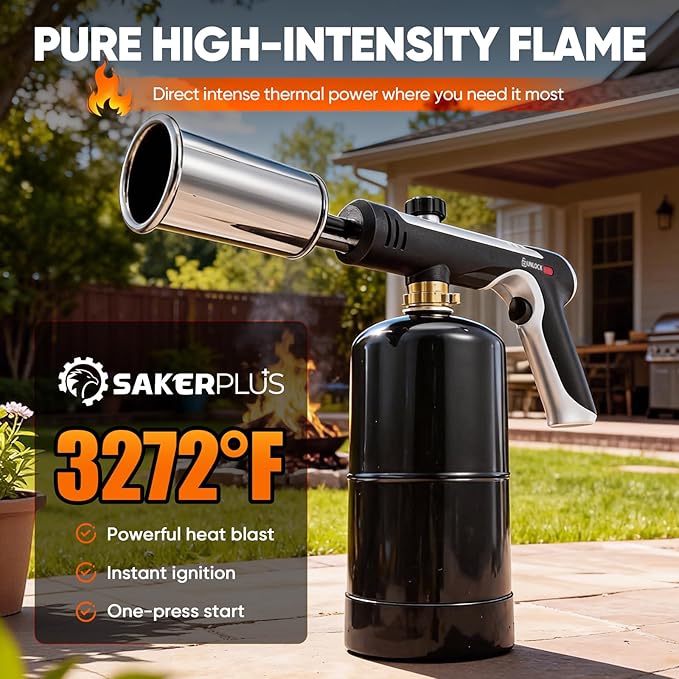 Propane Torch - 3272°F High Heat Torch Gun - Image 2