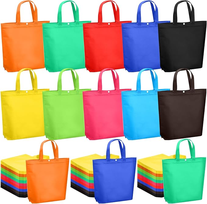 Paterr 150 Pcs Reusable Grocery Bags Bulk Large Grocery Shopping Tote by Paterr