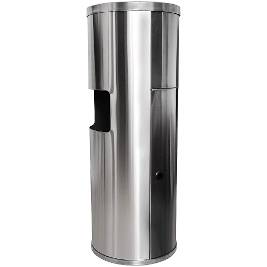 Stainless Steel Floor Stand Wipe Dispenser - Image 8