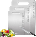 3 Pack Titanium Cutting Board by TESFLY
