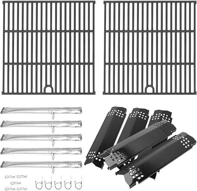 Grill Grates Replacement for Nexgrill 5 Burner 720-1046 720-1046A, Cooking by BQMAX