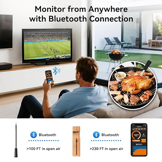 Bluetooth Wireless Meat Thermometer - Image 3