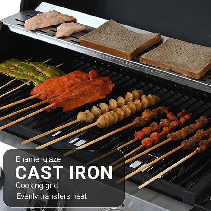 Endark 4-burner | 34, 000 BTU all-purpose cast iron bbq grill | Perfect - Image 7