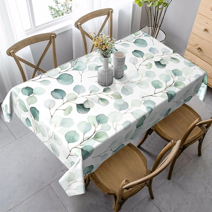 Worltoldb Eucalyptu Tablecloths Polyester Table Cloth - Image 4