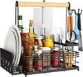 Grill Caddy, BBQ Caddy with Paper Towel Holder & Utensil Holder, Picnic Caddy by JBBTOOL