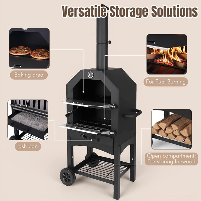 Outdoor Wood Fired Pizza Oven - Image 5