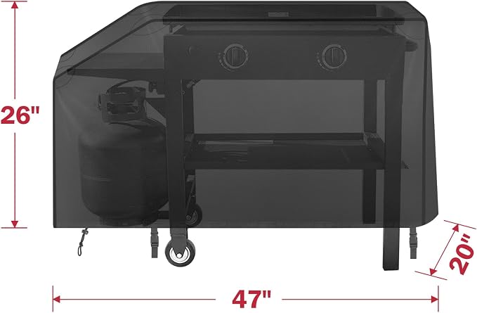 iCOVER 28 inch Griddle Cover for Blackstone, Waterproof Lightweight Polyester - Image 6
