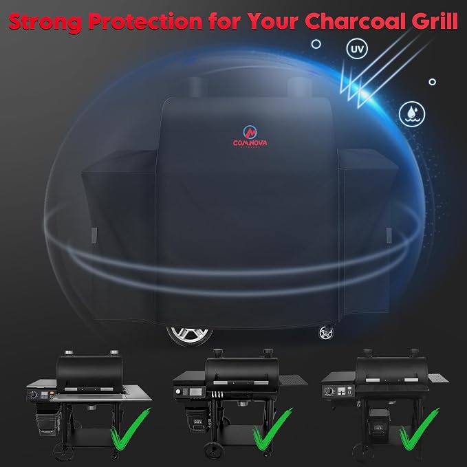 Grill Cover for Oklahoma Joe's Rider 900 & Rider DLX Grill - Image 4