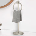 Hoimpro 17 Inch Stand Hand Towel Holder Towel Bar Towel Hanging Ring, Free by Hoimpro