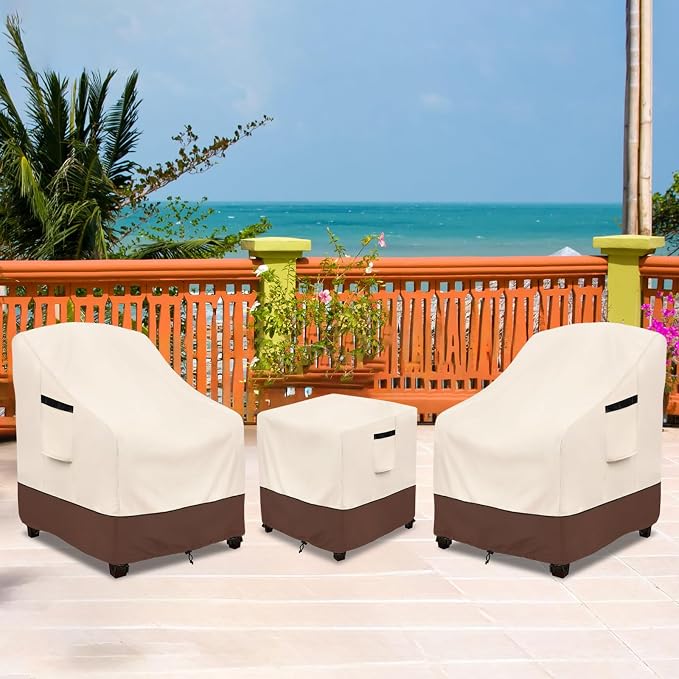 Rileytee Outdoor Furniture Covers Waterproof, 600D Heavy Duty Patio Furniture - Image 8