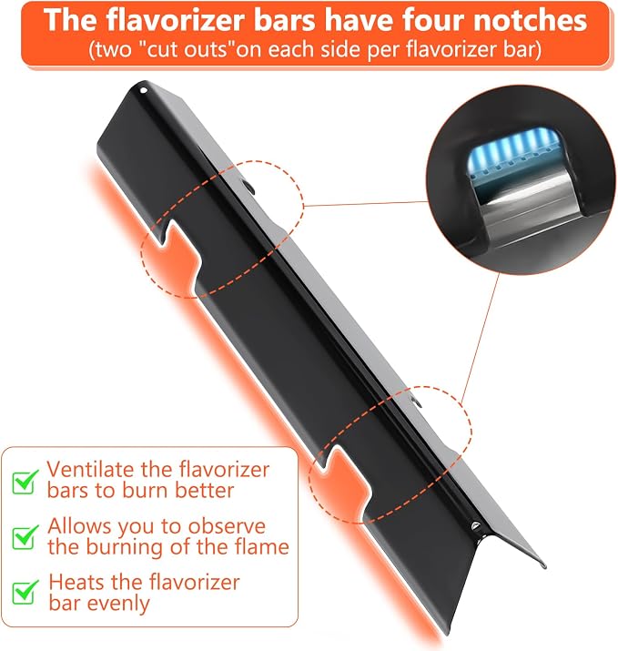 QuliMetal 15.3" Flavorizer Bars - Image 6