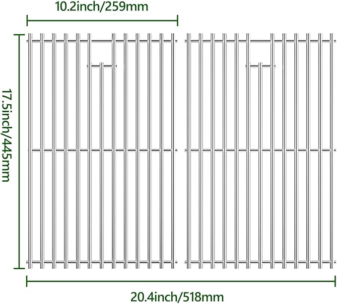 7637 Stainless Steel Cooking Grates - Image 2