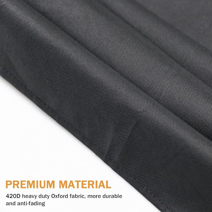 Outdoor Prep Table Cover for Royal Gourmet Movable Dining Cart Table 40"x24"x32" - Image 2