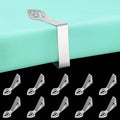 Table Cloth Holder Clips 10 Pack, Leaf Shape Picnic Tablecloth Clip Outdoor by CHACRCO