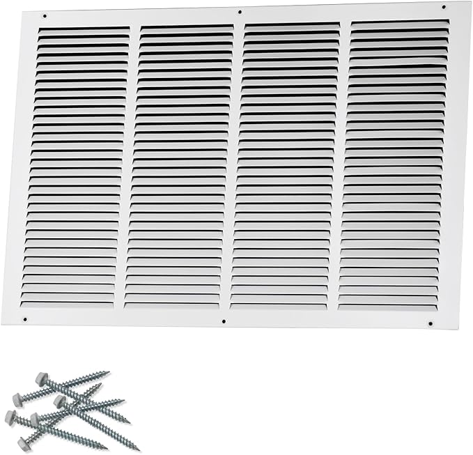 24"W x 16"H Steel Return Air Grille, Air Return Vent Cover by Howeall