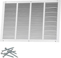 24"W x 16"H Steel Return Air Grille, Air Return Vent Cover by Howeall